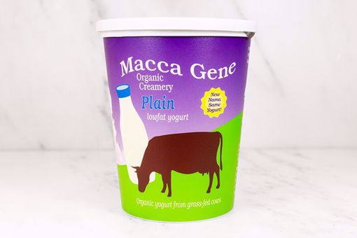 Picture of Macca Gene Yogurt, Plain Organic Lowfat Quart 6/32 oz