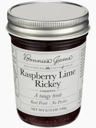 Picture of Bonnie's Jams Raspberry Lime Jam 6/8.75 oz