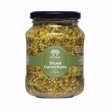 Picture of Divina Cornichons, Diced 8/11.8 oz