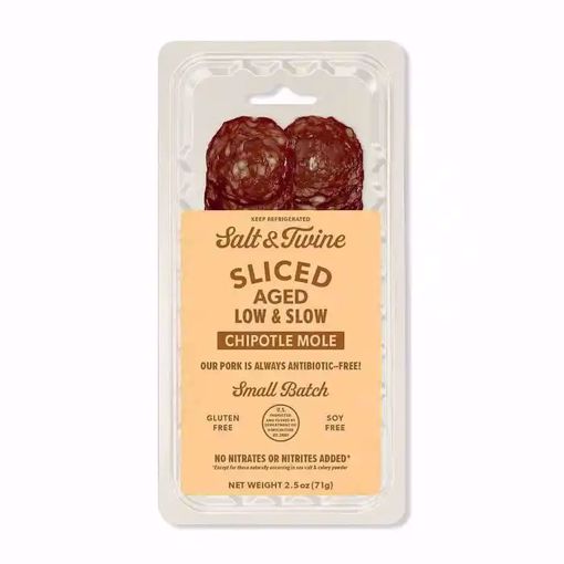 Picture of Salt & Twine Chipotle Mole Sliced 10/2.5oz