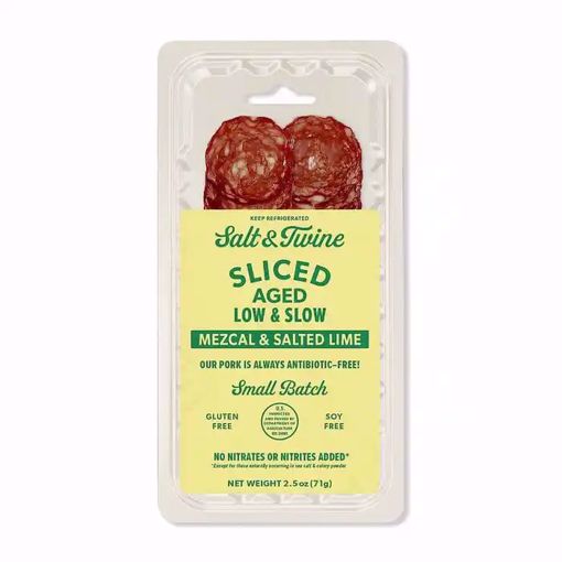 Picture of Salt & Twine Mezcal & Salt Lime Salami Sliced 10/2.5oz