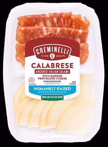 Picture of Creminelli Snack Tray Calabrese & Provrolone 12/2.2 oz