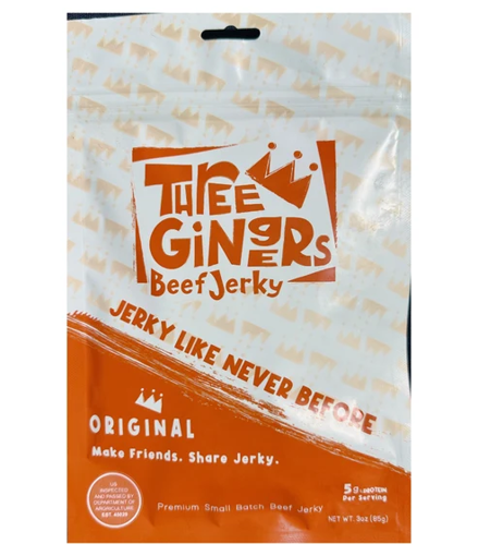 Picture of THREE GINGERS JERKY 'THE OG" 12/3OZ