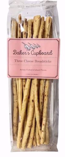 Picture of BAKER'S CUPBOARD 3 CHEESE BREADSTICKS 12/4OZ