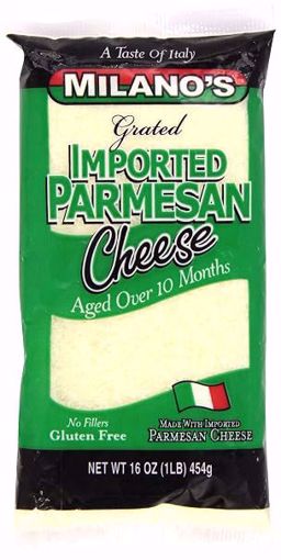 Picture of MILANO GRATED PARMESAN RETAIL BAG 12/1LBS