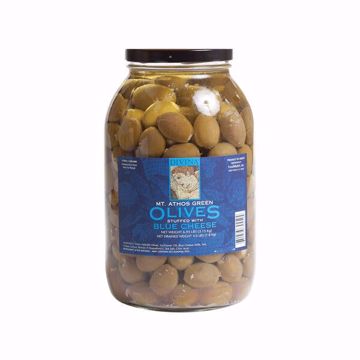 Picture of MT. ATHOS GREEN OLIVES STUFFED WITH BLUE CHEESE 2/4LB