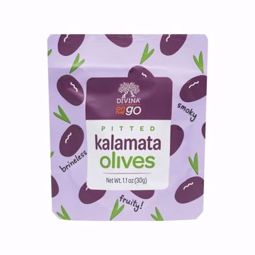 Picture of ON THE GO KALAMATA OLIVES PITTED 6/10/1.1OZ(85220)