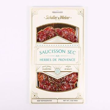Picture of SCHALLER & WEBER SAUCISSON SEC HERBS PROVENCE - SLICED 6/3OZ