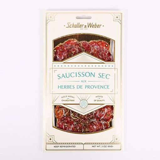 Picture of SCHALLER & WEBER SAUCISSON SEC HERBS PROVENCE - SLICED 6/3OZ